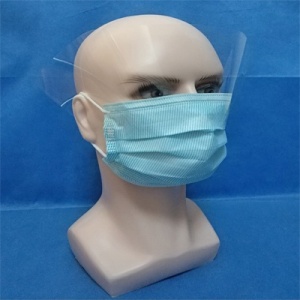 dental mask with shield