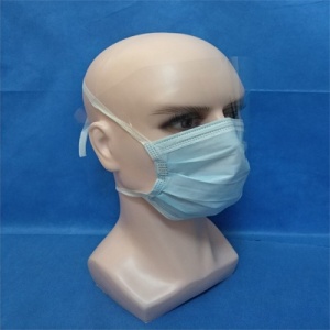 face mask with shield