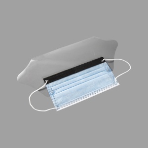 medical face mask with shield